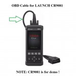 OBD2 Cable Diagnostic Cable for LAUNCH Creader 9081 CR9081